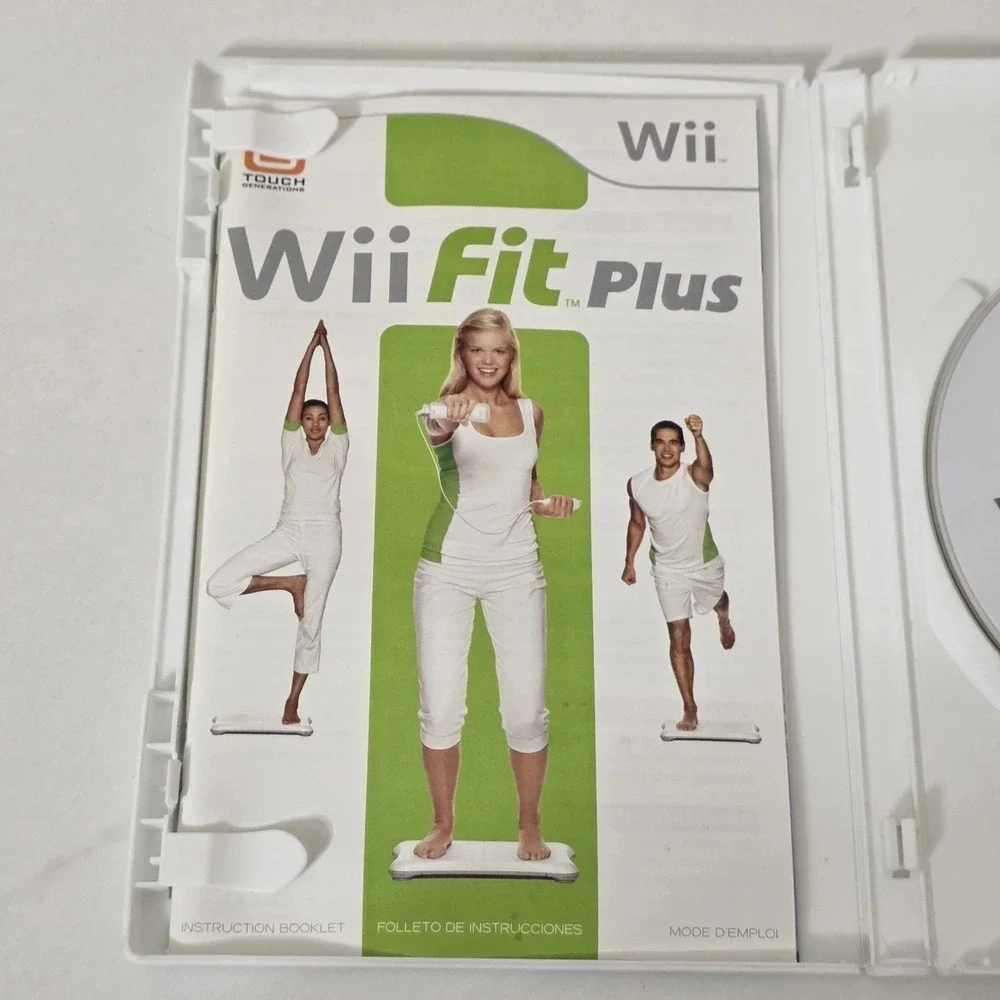 Nintendo Wii Fit Balance Board with Wii Fit Plus Video Game